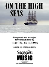 On the High Seas Concert Band sheet music cover